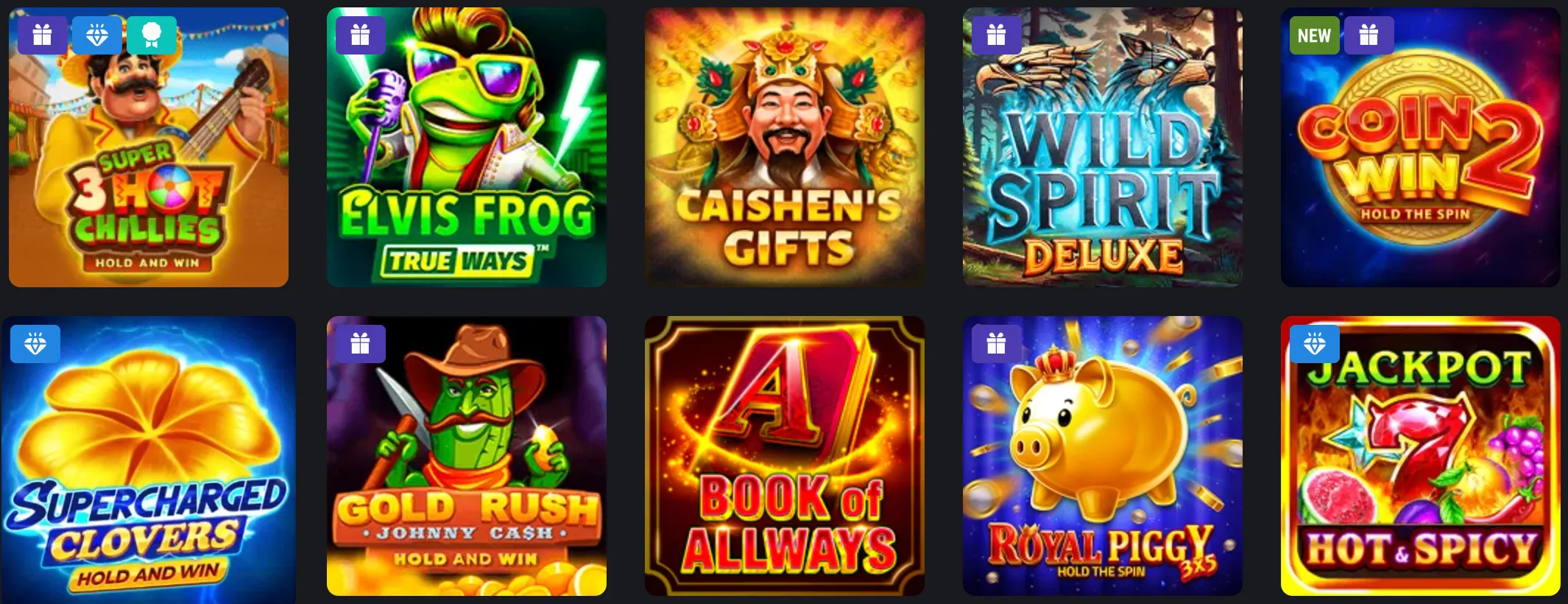 Game at King Billy Casino